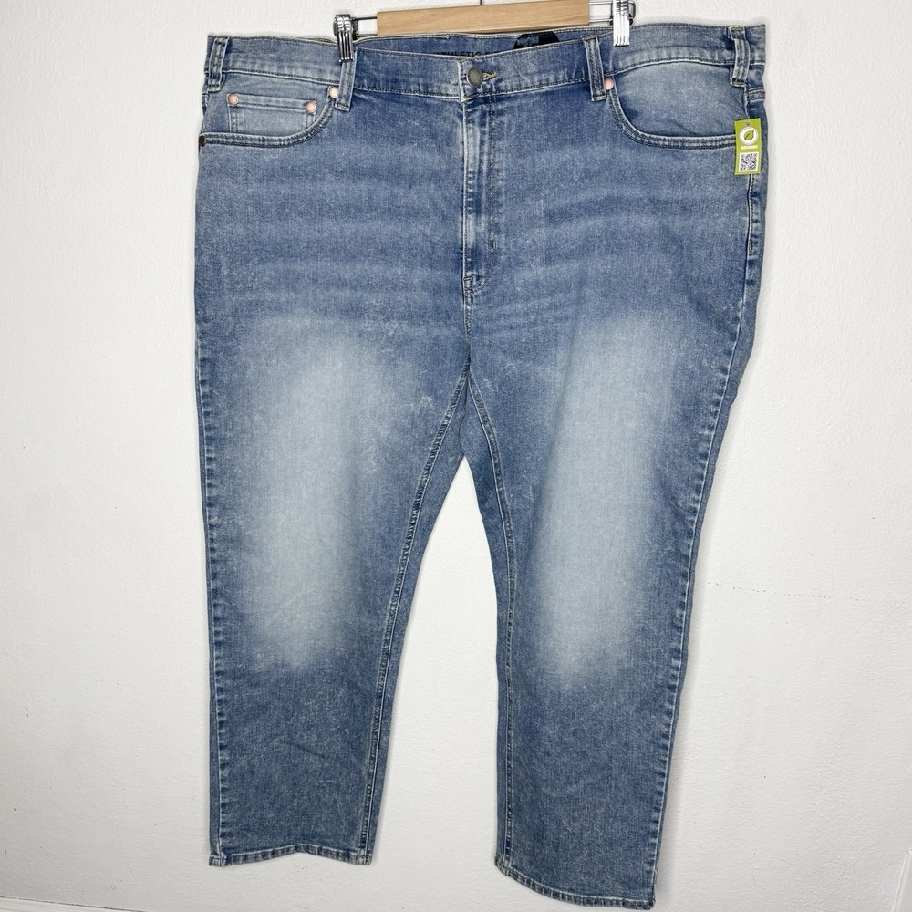 True Nation DXL Athletic Fit Yellowstone Jeans Men's 50x30 Fading Cotton Stretch